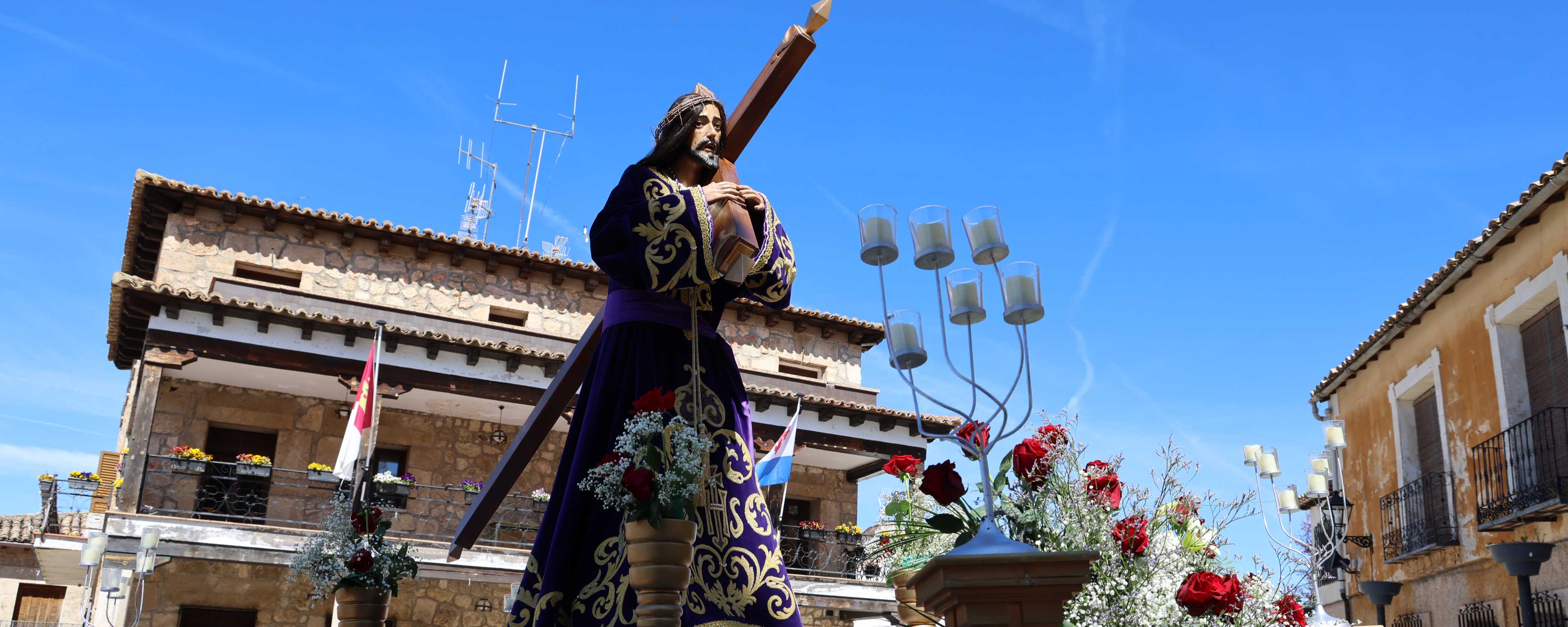 Almonacid de Zorita vive con intensidad y recogimiento las procesiones de Viernes Santo