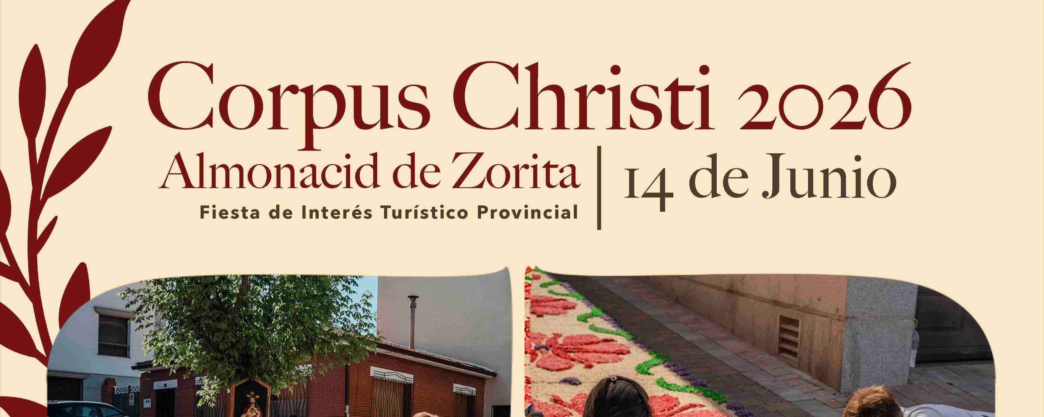 Almonacid de Zorita volverá a cubrir sus calles de color para celebrar el  Corpus Christi el próximo 14 de junio